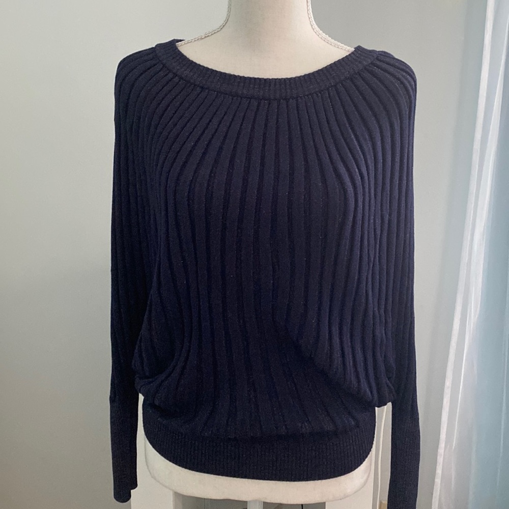 Navy Bebe sweater